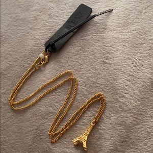 JCrew Eiffel Tower Necklace